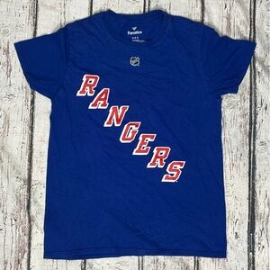 Kaapo Kakko New York Rangers Fanatics Blue Hockey Tshirt